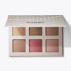 *DISCONTINUED* Iconic London Blaze Chaser Face Palette 6 Shades Full Size